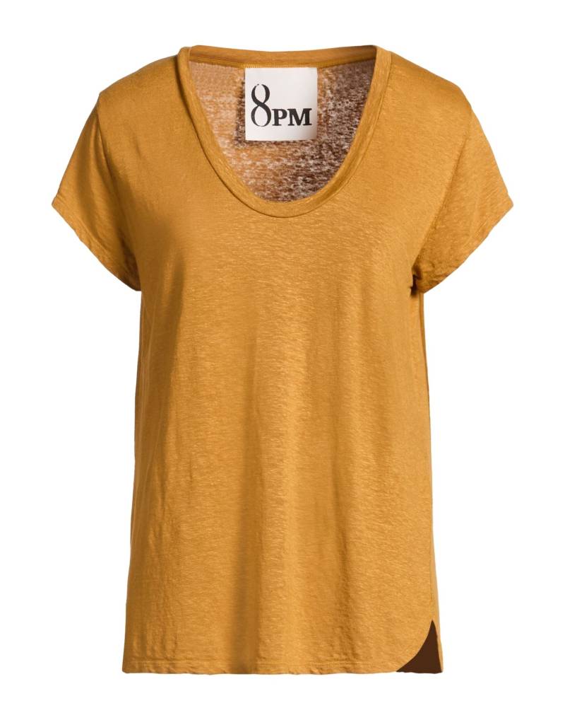 8PM T-shirts Damen Senf von 8PM
