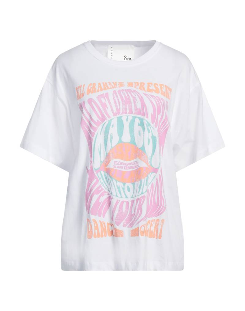 8PM T-shirts Damen Weiß von 8PM