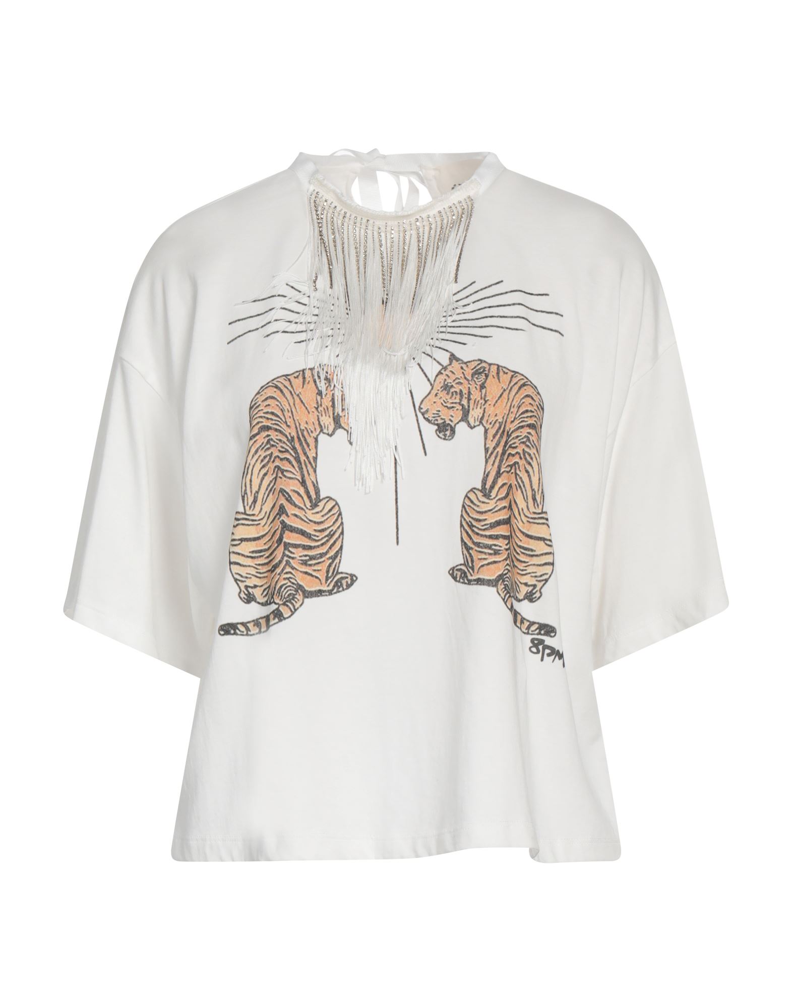 8PM T-shirts Damen Weiß von 8PM