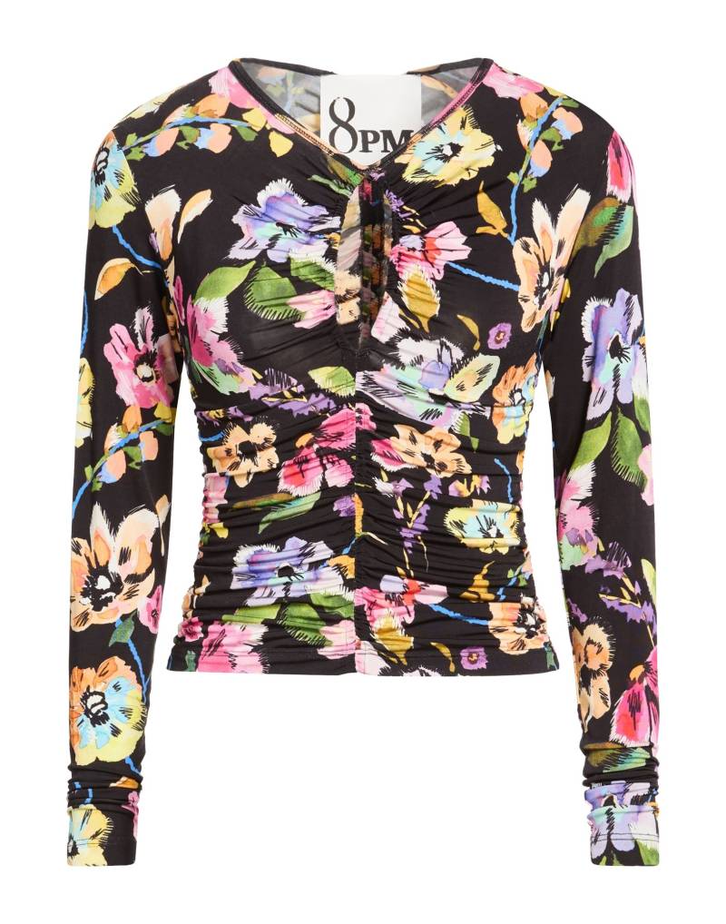 8PM Top Damen Schwarz von 8PM