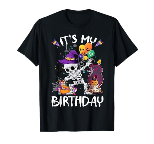 It's My 8th Birthday Skeleton Lover 8 Year Old Boys Girls T-Shirt It's My 8th Birthday Skeleton Lover 8 Year Old Boys Girls T-Shirt von 8th Birthday Skeleton Kid Bday Party Halloween