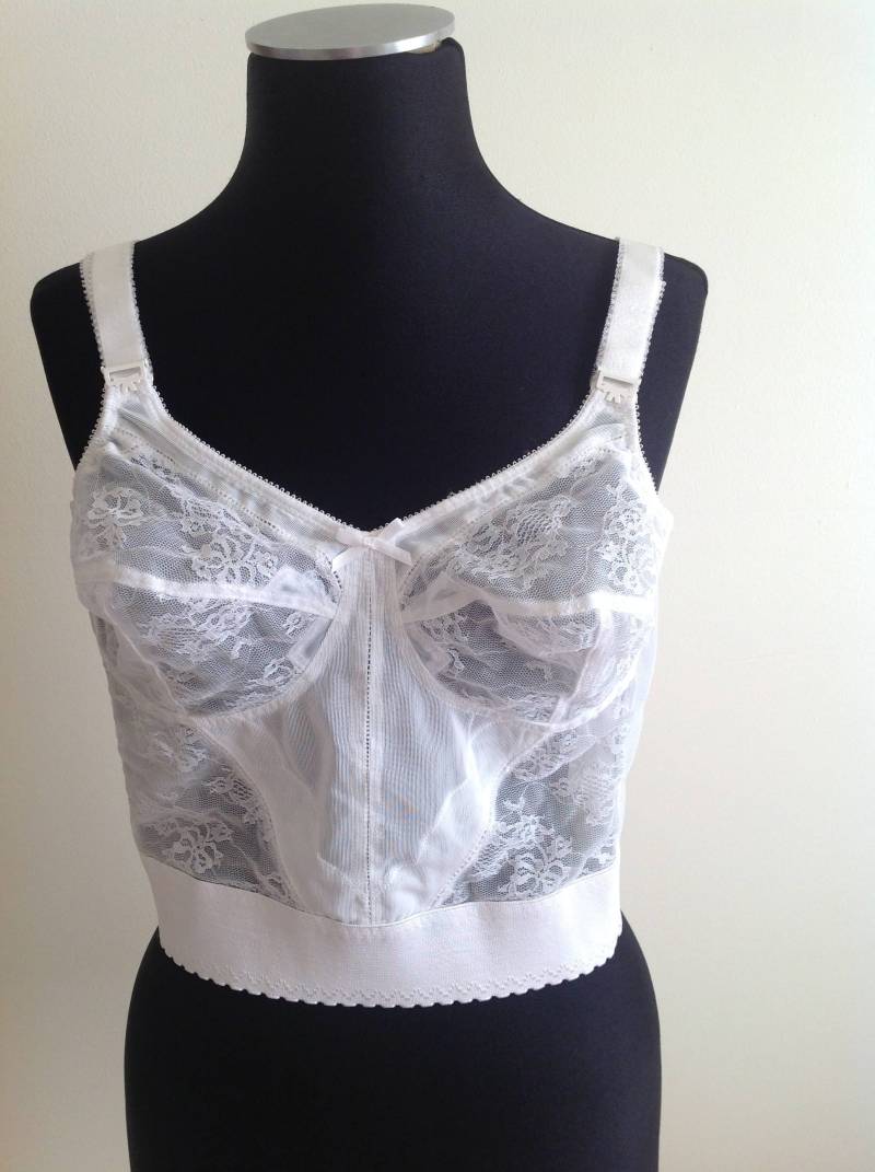 Vintage Bali Spitze Bustier Bh Top Dessous Korsett Vintage Bali Spitze Bustier Bh Top Dessous Korsett von 8ty4Vintage
