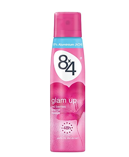 8x4 Deospray Women "Glam up" - 3er Pack (3 x 150 ml) von 8x4