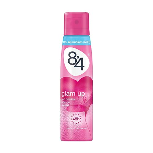 8x4 Deospray Women "Glam up" - 6er Pack (6 x 150 ml) von 8x4