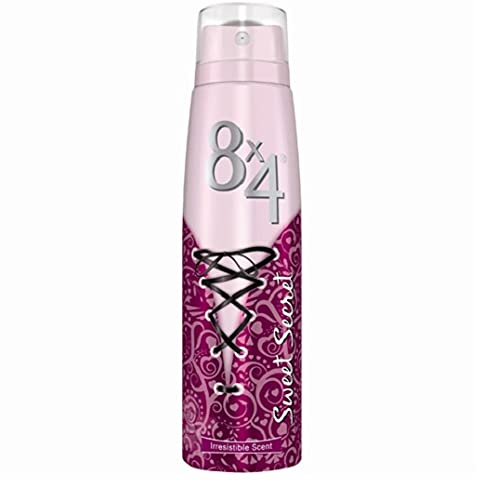 8x4 Deospray Women "Sweet Secret" - 6er Pack (6 x 150ml) von 8x4