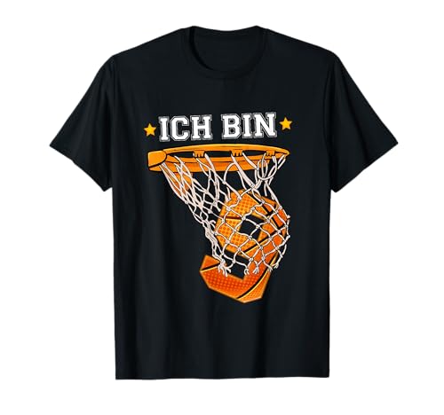 Ich Bin 9 Basketball Junge Mädchen 9 Jahre 9. Geburtstag T-Shirt von 9 Geburtstag Junge Geschenke Kindergeburtstag Idee