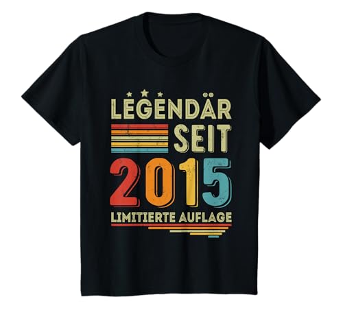 10 Geburtstag Junge Mädchen 10 Jahre alt Legendär seit 2015 T-Shirt 10 Geburtstag Junge Mädchen 10 Jahre alt Legendär seit 2015 T-Shirt von 10 Geburtstag T-Shirt Geschenke Junge Mädchen