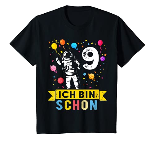 Kinder Geburtstag 9 Jahre Junge Astronaut Weltraum Jungen T-Shirt Kinder Geburtstag 9 Jahre Junge Astronaut Weltraum Jungen T-Shirt von 9 Jahre Geburtstag Junge Astronaut Shirt