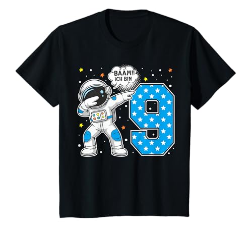 Kinder 9. Geburtstag Dabbing Astronaut Weltraum Jungen T-Shirt Kinder 9. Geburtstag Dabbing Astronaut Weltraum Jungen T-Shirt von 9. Geburtstag Dabbing Astronaut Designs Für Jungen