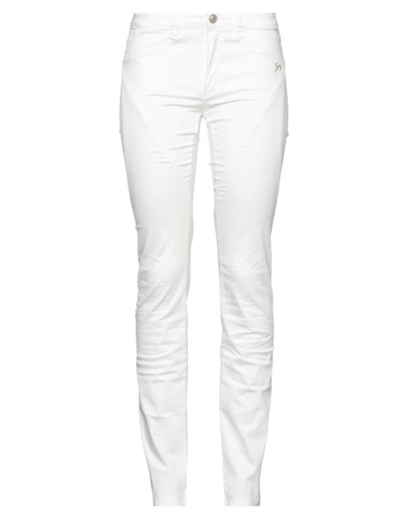 9.2 BY CARLO CHIONNA Hose Damen Weiß von 9.2 BY CARLO CHIONNA