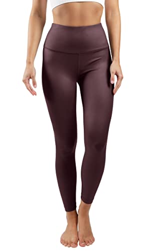 90 Degree By Reflex Damen-Leggings mit hoher Taille, kniebeugenfest, knöchellänge, bedruckte Leggings, Port Royale, S von 90 Degree By Reflex