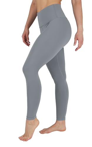 90 Degree By Reflex High Waist Squat Proof Interlink Leggings für Damen, nachteule, M von 90 Degree By Reflex