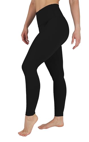 90 Degree By Reflex Kniebeugensichere Interlink-Leggings mit hoher Taille für Damen, Schwarz, XX-Large von 90 Degree By Reflex