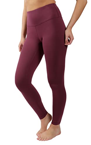 90 Degree By Reflex Power-Flex-Leggings mit hoher Taille, Bauchkontrolle, Mauvewood, S von 90 Degree By Reflex