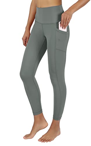 90 Degree By Reflex Wonderlink Damen-Leggings mit hoher Taille, elastisch, knöchellang, mit Seitentaschen, Mulled Basilikum, 3X-Groß von 90 Degree By Reflex