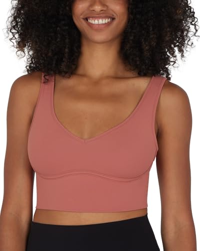 Yogalicious Nude Tech Contouring Cropped-BH, Zedernholz, X-Large von 90 Degree By Reflex