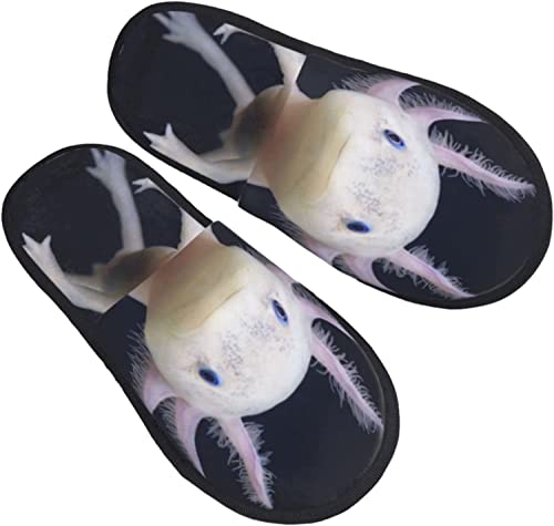 908 Damen Herren Hausschuhe Axolotl Puschen Plüsch Drinnen Pantoffeln Leicht Slippers Für Drinnen Winter Paare M von 908