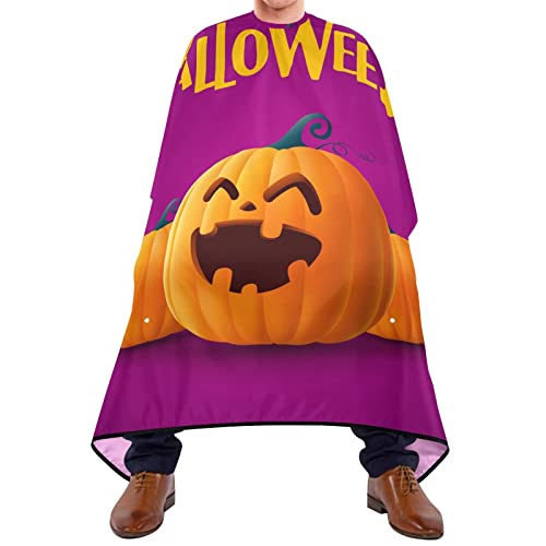 Haarschneideumhang Fröhliches Halloween Auszukämmen Cape Antistatischer Salon Umhang Wasserdichte Frisörumhang Für Kinder Salon Haarschnitt Haar Styling 140X170Cm von 908