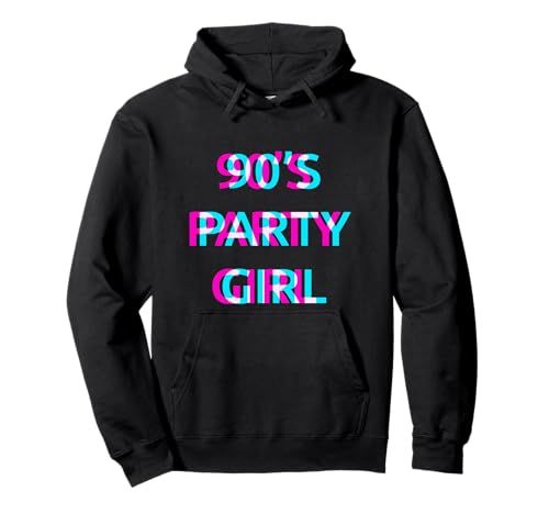 90's Party Girl 90er Jahre Disco Outfit Damen Mottoparty Pullover Hoodie 90's Party Girl 90er Jahre Disco Outfit Damen Mottoparty Pullover Hoodie von 90S PARTY GIRL
