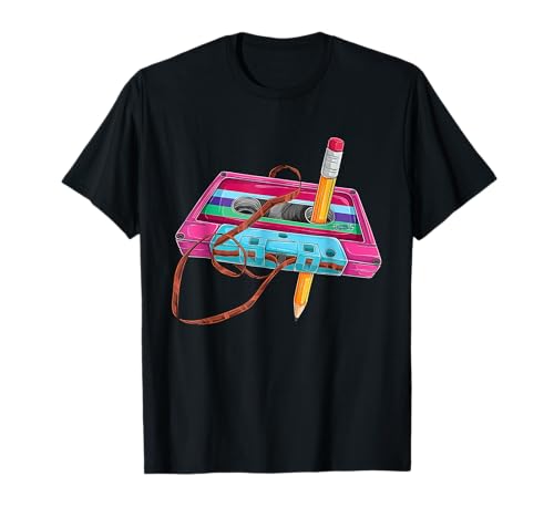 80 90er Jahre Outfit Damen Herren Party Verkleidung Kassette T-Shirt 80 90er Jahre Outfit Damen Herren Party Verkleidung Kassette T-Shirt von 90er 80er Retro Kassette Outfits & Geschenk