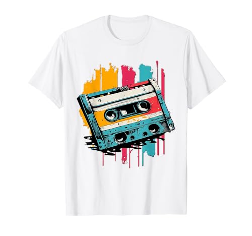 80er 90er Jahre Party Kostüm Retro Kassette Damen Herren T-Shirt 80er 90er Jahre Party Kostüm Retro Kassette Damen Herren T-Shirt von 90er 80er Retro Kassette Outfits & Geschenk