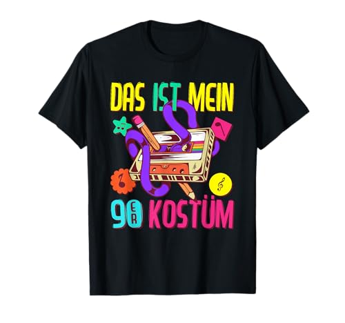 90er Jahre Outfit Damen Herren | Das ist mein 90er Kostüm T-Shirt von 90er Jahre Kostüm & 90er Jahre Party Geschenke