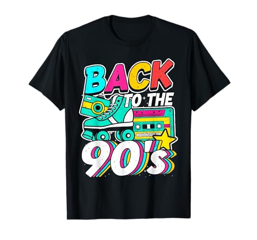 90er Jahre Outfit Damen Herren Back to the 90s Retro Party T-Shirt 90er Jahre Outfit Damen Herren Back to the 90s Retro Party T-Shirt von 90er Jahre Outfit Geschenkidee Fasching Lustiges