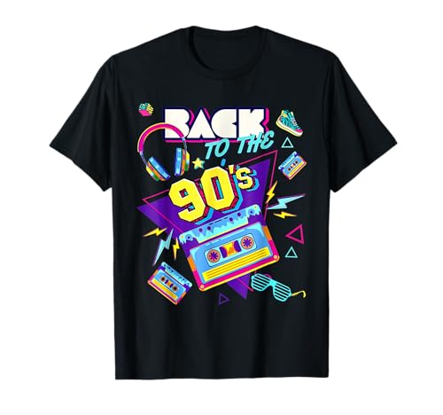 90er Jahre Outfit Mottoparty und Partykostüm Damen Herren T-Shirt von 90er Jahre Outfit Geschenkidee Fasching Lustiges