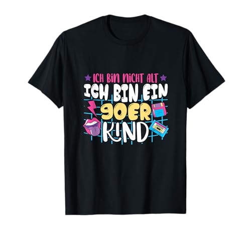 90er Jahre Outfit - Ich bin ein 90er Kind - 90s 90er T-Shirt 90er Jahre Outfit - Ich bin ein 90er Kind - 90s 90er T-Shirt von 90er Jahre Outfit Mottoparty Mode 90er Kostüm