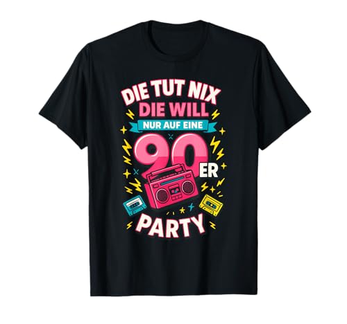 90er Kostüm 90er Jahre Frauen T-Shirt von 90er Jahre Outfit