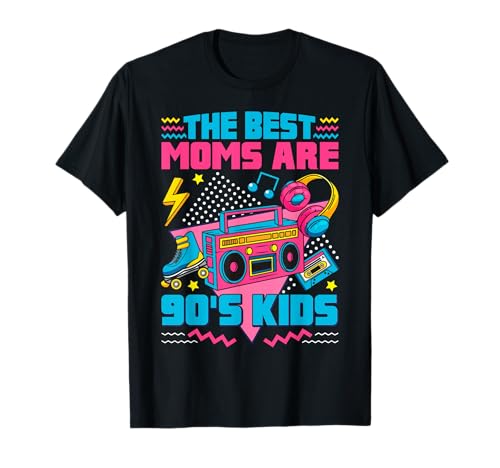 Die besten Mütter sind 90er Jahre Kinder 90er Jahre Ästhetische Mama Nostalgie T-Shirt Die besten Mütter sind 90er Jahre Kinder 90er Jahre Ästhetische Mama Nostalgie T-Shirt von 90s Mom Nostalgia Shirts