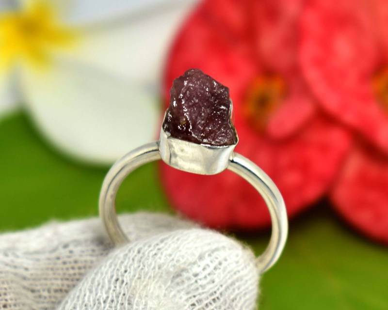 Pink Turmalin Sterlingsilber Ring Verlobung Birthstone Geschenke Pink Turmalin Sterlingsilber Ring Verlobung Birthstone Geschenke von 925SilverPlanet