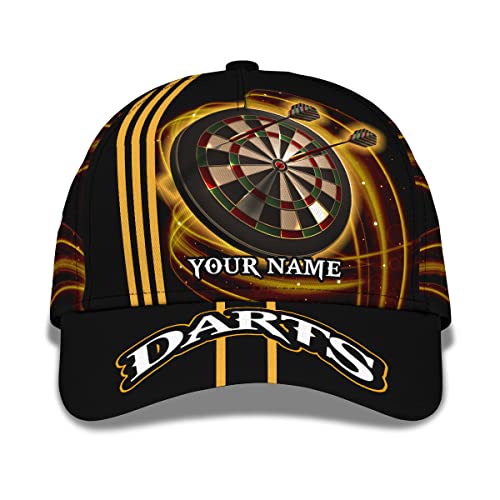 934 Freizeit Basecap Dart Dartscheibe Mit Licht Baseball Cap Baumwolle Basecap Sonnenschutz Baseballkappe Für Herren, Damen, Golf von 934