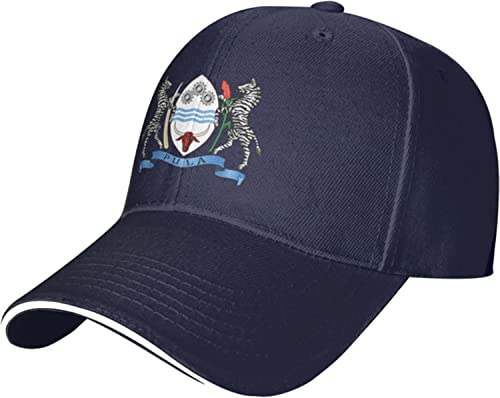 934 Herren Damen Outdoor Hut Wappen Von Botswana Baseballkappe Leicht Baseball Cap Reine Farbe Baseball Kappe Mütze Für Sport Draussen Laufen von 934