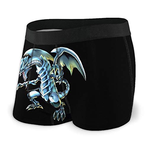 934 Retroshorts Boxer Blaue Augen Weißer Drache Herren Unterwäsche Soft Unterhose Mikrofaser Short Unterhose Für Mann, Geschenk, Ehemann XL von 934