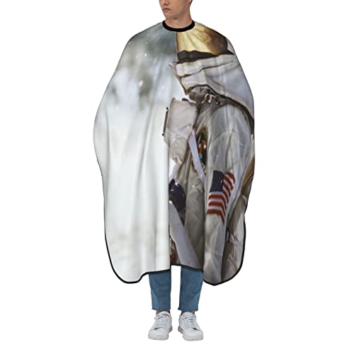 Friseur Umhänge Astronaut Mondschnee Friseure Kleid Antistatisch Haarschneiden Cape Mode Haar Schneideumhang Für Haarschnitt Haarschneiden Kinder von 934