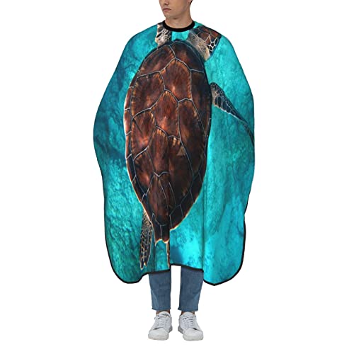 Friseurumhang Australische Korallenriffschildkröte Friseur Umhang Mode Haarschneiden Cape Polyester Haarschnitt Cape Für Haarstyling Kinder Haarschneiden von 934