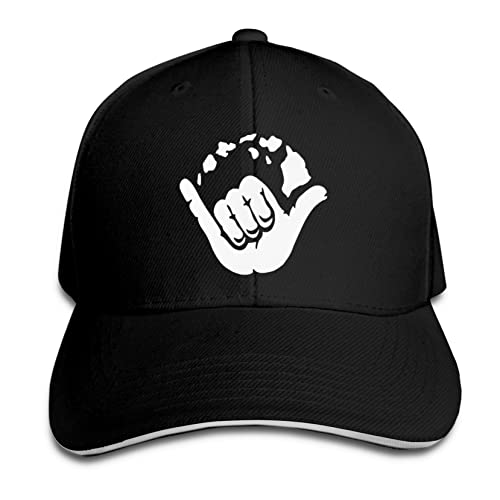 Herren Damen Outdoor Hut Aloha-Hand-Hawaii-Symbol Hip-Hop-Hut Reine Farbe Baseboard Snapback Baseball Cap Sandwich Hysteresenkappe Für Ander Zubehör Angeln Outdoor von 934