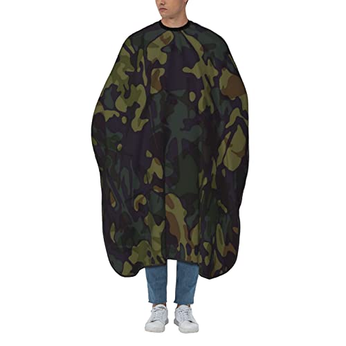 Salon Umhang Camo-Jagd-Grünland Haarschneideumhang Original Haarschnitt Salon Umhang Wasserdicht Salon Cape Für Kinder Haarschneiden Haarstyling von 934