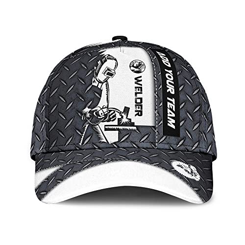 942 Freizeit Basecap Personalisierter Schweißer Classic Welding Schirmmütze Basecap Vintage Basecap Snapbacks Baseball Cap Für Damen, Herren, Reisen von 942