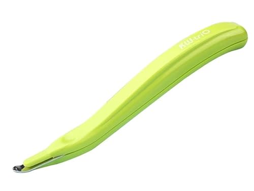95sCloud-1 Heftklammerentferner Entklammerer Heftklammer Entferner, Puller Klammerentferner Staple entfernen Heftklammer Abzieher Stiftwerkzeug Mühelos für Büro, Schule (Green, 15.5x1.5x1.5) von 95sCloud-1