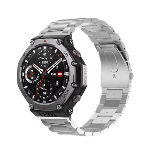 95sCloud-1 Uhrenarmband Armband Compatible with 3 Uhrenarmband Schnellverschluss Armbänder Ersatzarmband Uhrenarmbänder Metallarmband für Herren Damen (B, 20X2.2X0.5CM) von 95sCloud-1