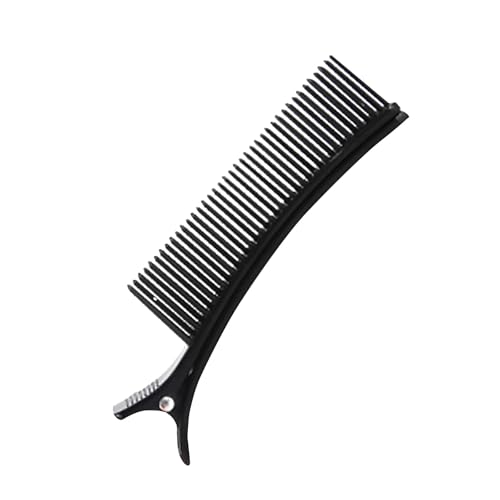 5PCS Haarklemmen Haarclips 2 In 1 Hair Clips For Styling Haarclips Haarspangenkamm zum Stylen und Schneiden,Friseur Abteilklammern Krokodil Haarklammern für Damen Dickes & Dünnes Haare (Black, 5PCS) von 95sCloud-1