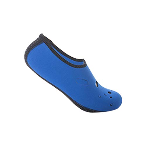 95sCloud Damen Herren Schwimmschuhe Damen Barfussschuhe Barfußschuhe Herren Badeschuhe Wasserschuhe Strandschuhe Jungen Mädchen Surfschuhe Aquaschuhe Wassersport (Blau, 2XL) von 95sCloud