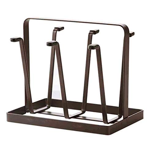 Metall Abtropfhalter Flaschen Abtropfgestell Trockenständer Flasche Trocknen Rack Ständer, Flaschenhalter Glas Kleiderbügel Getränkehalter Tasse Lagerregal für Flaschen, Becher und Zubehör (Schwarz) Metall Abtropfhalter Flaschen Abtropfgestell Trockenständer Flasche Trocknen Rack Ständer, Flaschenhalter Glas Kleiderbügel Getränkehalter Tasse Lagerregal für Flaschen, Becher und Zubehör (Schwarz) von 95sCloud