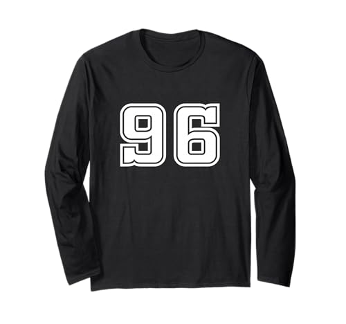 96 Nummer 96 1996 Team College University Männer Frauen Kinder Langarmshirt 96 Nummer 96 1996 Team College University Männer Frauen Kinder Langarmshirt von 96 Number 96 Apparel