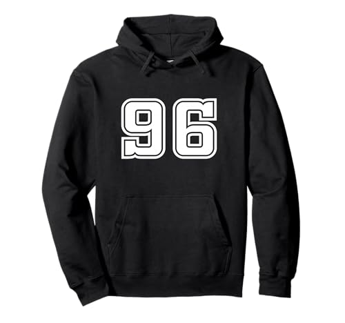 96 Nummer 96 1996 Team College University Männer Frauen Kinder Pullover Hoodie von 96 Number 96 Apparel