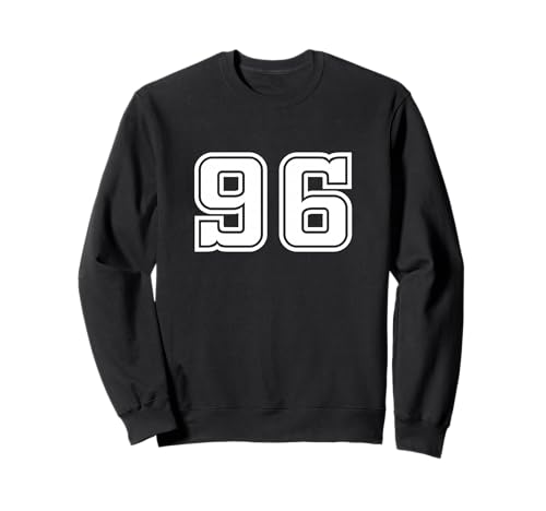 96 Nummer 96 1996 Team College University Männer Frauen Kinder Sweatshirt von 96 Number 96 Apparel