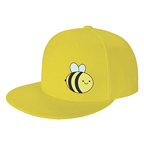 972 Herren Baseballkappe Süße Biene Vintage Basecap Verstellbar Snapback Mütze Klassische Trucker-Kappe Schirmmütze Für Sport, Draußen, Laufender von 972