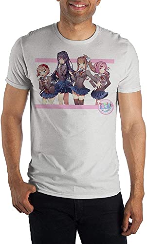 Doki Doki Literature Club Shirt T-Shirts & Hemden(X-Large) von 98SUNYE